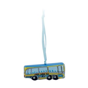 DECBTS110 Hanging Decoration Boxed - The Beatles Magical Mystery Tour Bus